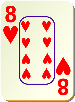 A Card With A Card In The Middle PNG image