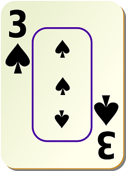 A Card With A Card In The Middle PNG image