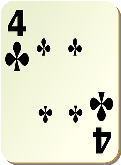 A Card With Symbols On It PNG image