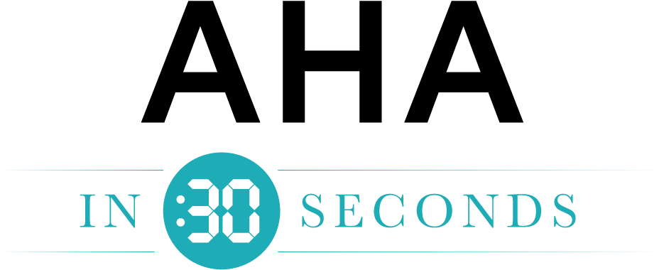 A H A30 Seconds Logo PNG image