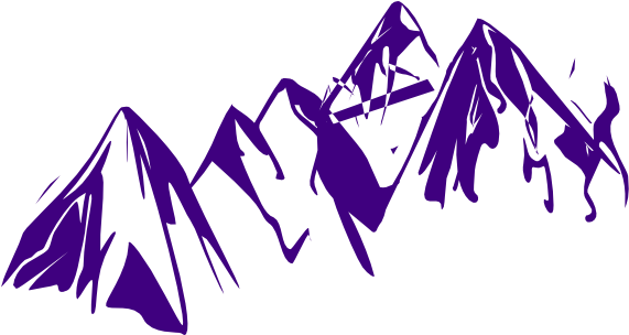 A Purple Silhouette Of A Woman PNG image