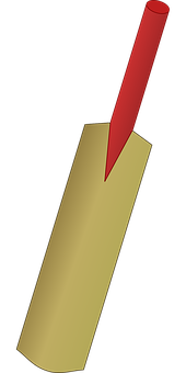 A Red Arrow Pointing At A Gold Rectangular Object PNG image