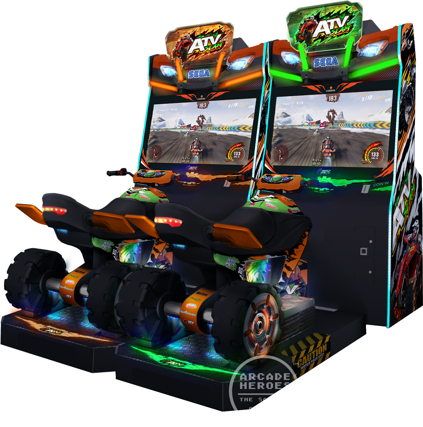 A T V Slam Racing Arcade Machines PNG image