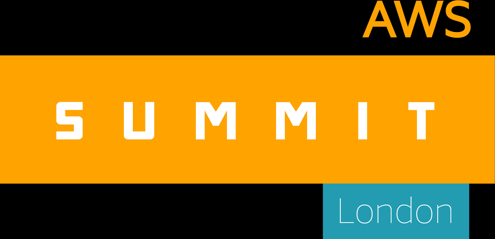 A W S Summit London Banner PNG image