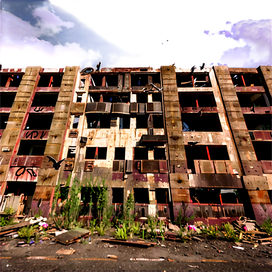 Abandoned City Aftermath Png 94 PNG image