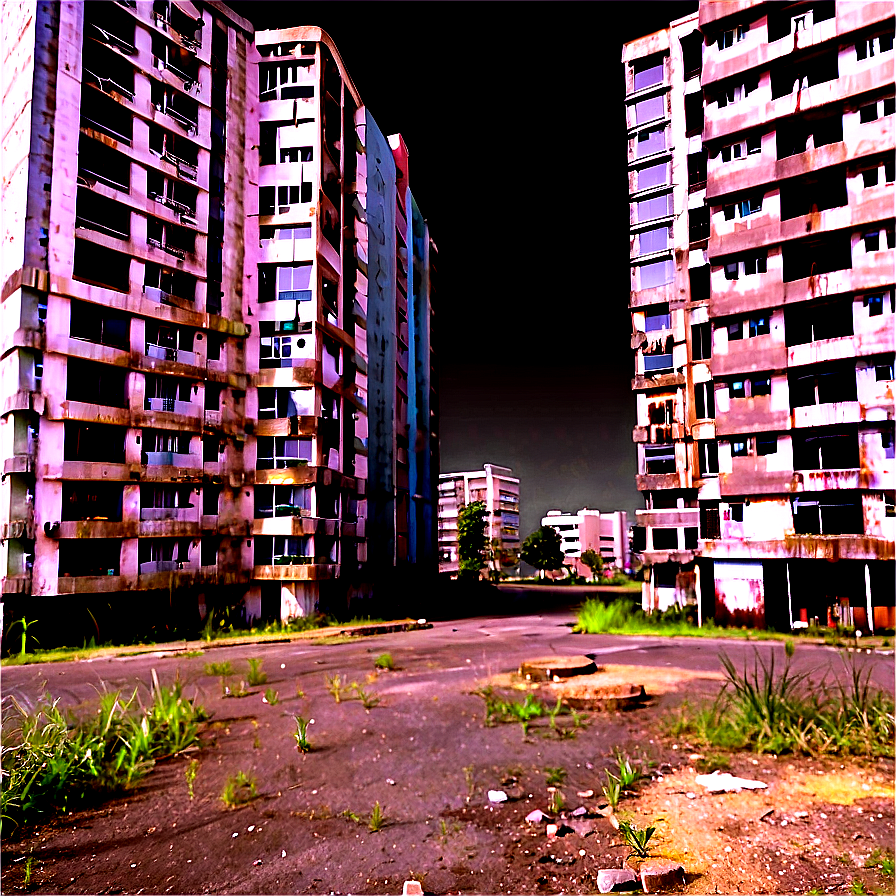 Abandoned City District Png Ehm PNG image