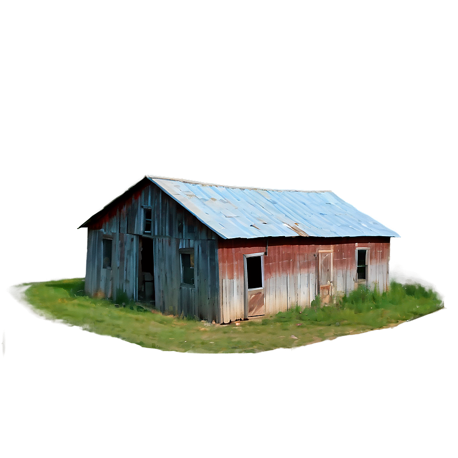 Abandoned Farm Building Png 19 PNG image