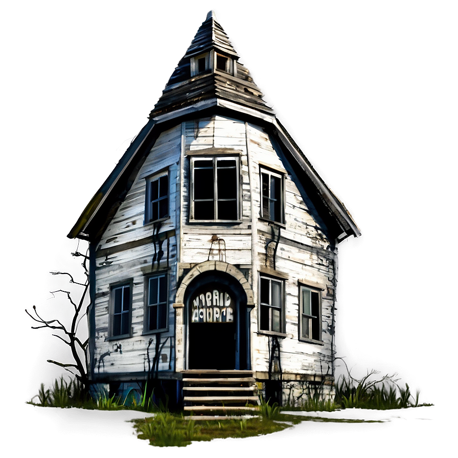 Abandoned Haunted House Png 85 PNG image