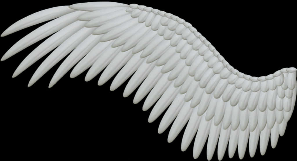 Abstract Angel Wing Art PNG image