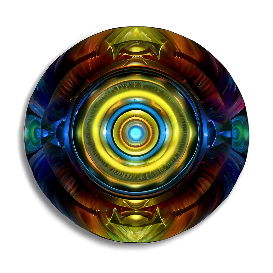 Abstract Art Disc Png 06132024 PNG image