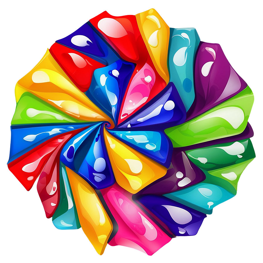 Abstract Art Pinwheel Png Mkl PNG image