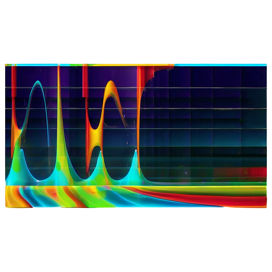 Abstract Art Sound Wave Png Nqj PNG image