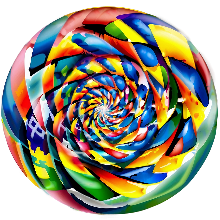 Abstract Art Swirl Png Dif58 PNG image