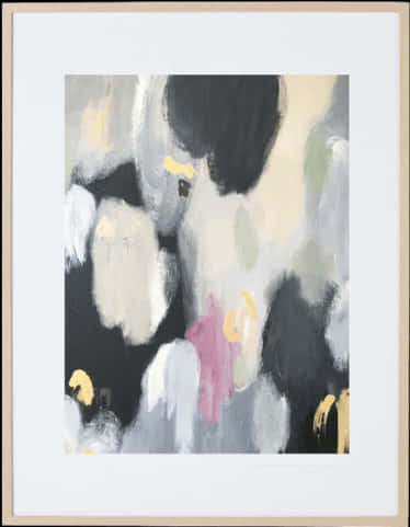 Abstract Artworkin Neutral Frame PNG image