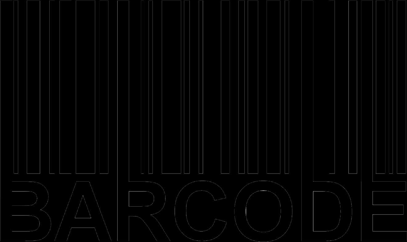 Abstract Barcode Design PNG image