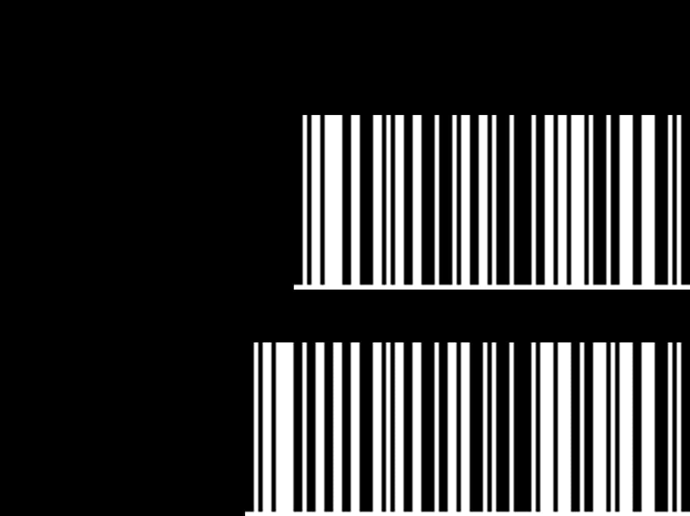 Abstract Barcode Design PNG image
