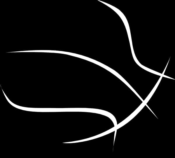 Abstract Basketball Swoosh Graphic PNG image