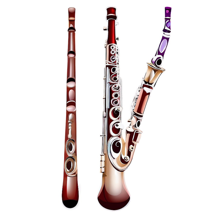 Abstract Bassoon Representation Png 8 PNG image