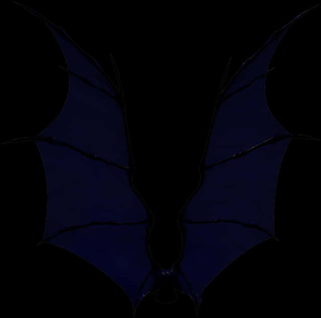 Abstract Bat Wings Silhouette PNG image