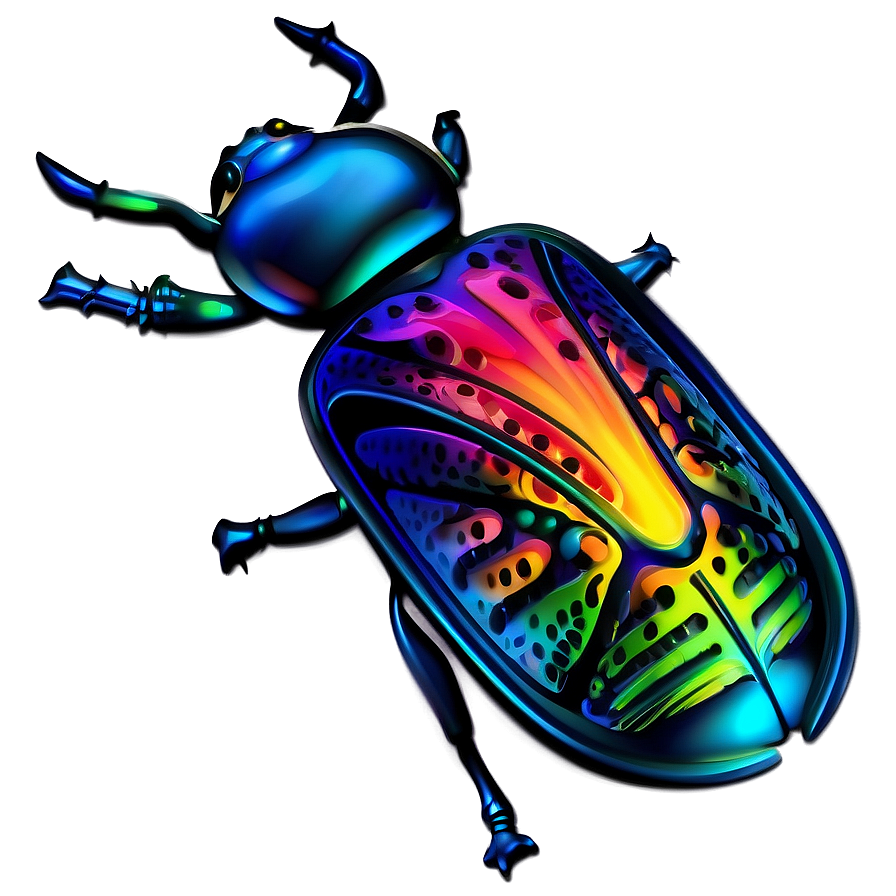 Abstract Beetle Design Png Xuf75 PNG image