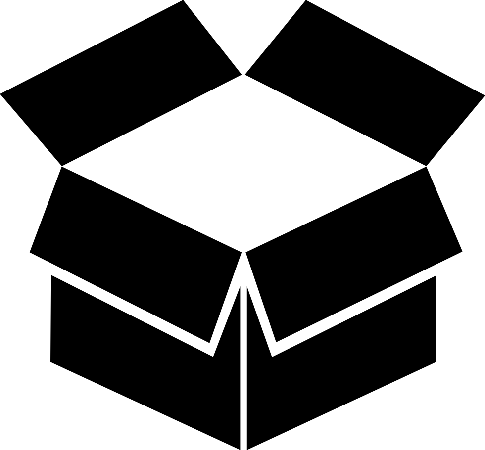 Abstract Black Box Design PNG image