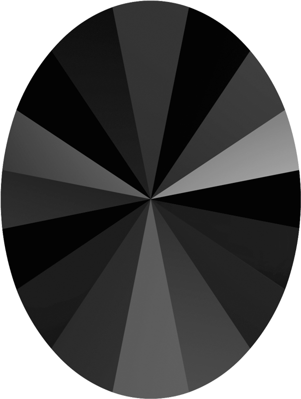 Abstract Black Gradient Circle PNG image
