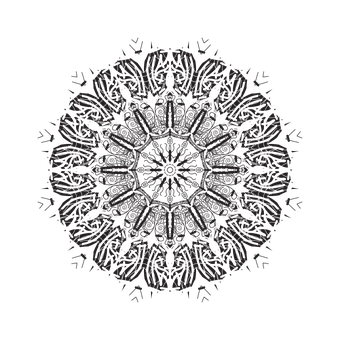 Abstract_ Black_ Mandala_ Pattern PNG image