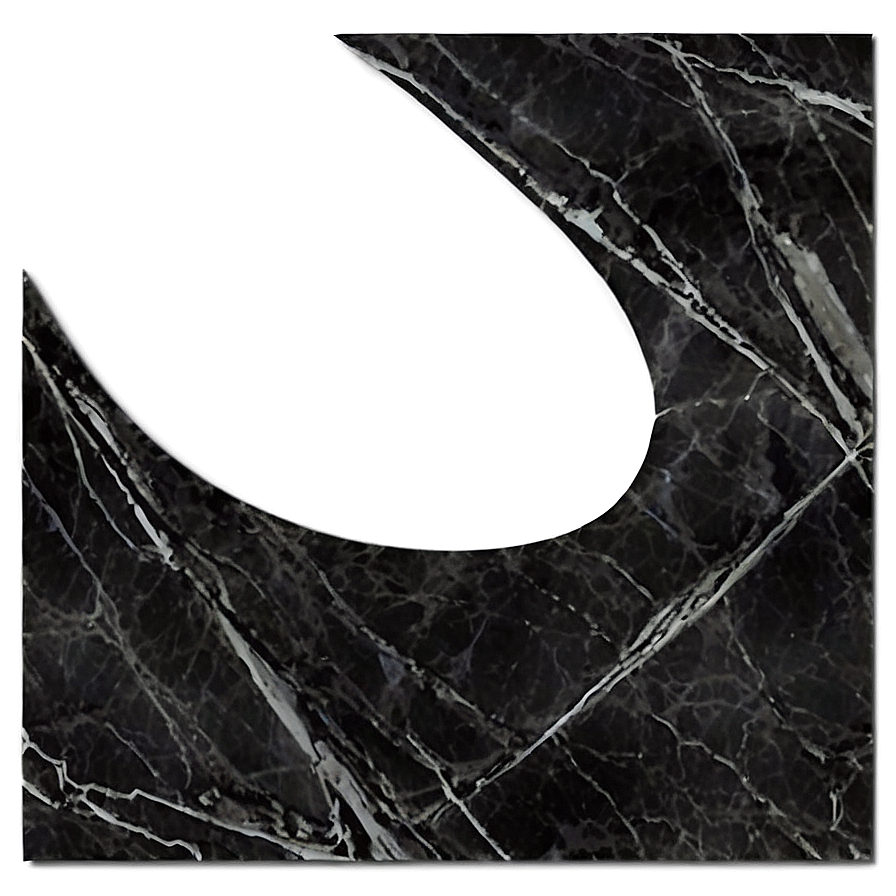 Abstract Black Marble Design Png 06252024 PNG image