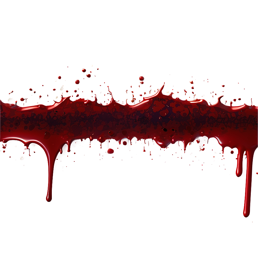 Abstract Blood Spatter Png 06122024 PNG image