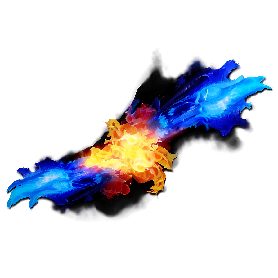 Abstract Blue Flames Png Ulv26 PNG image