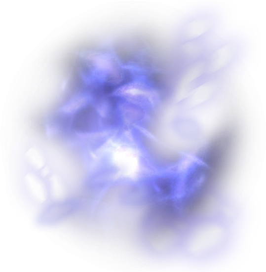 Abstract Blue Smoke Art PNG image