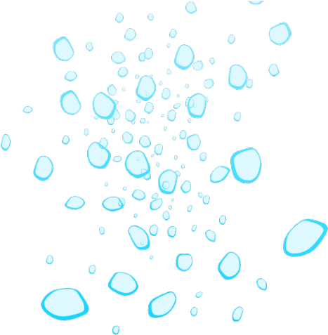 Abstract_ Blue_ Water_ Bubbles_ Background PNG image