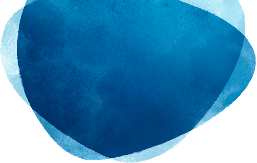 Abstract Blue Watercolor Texture PNG image