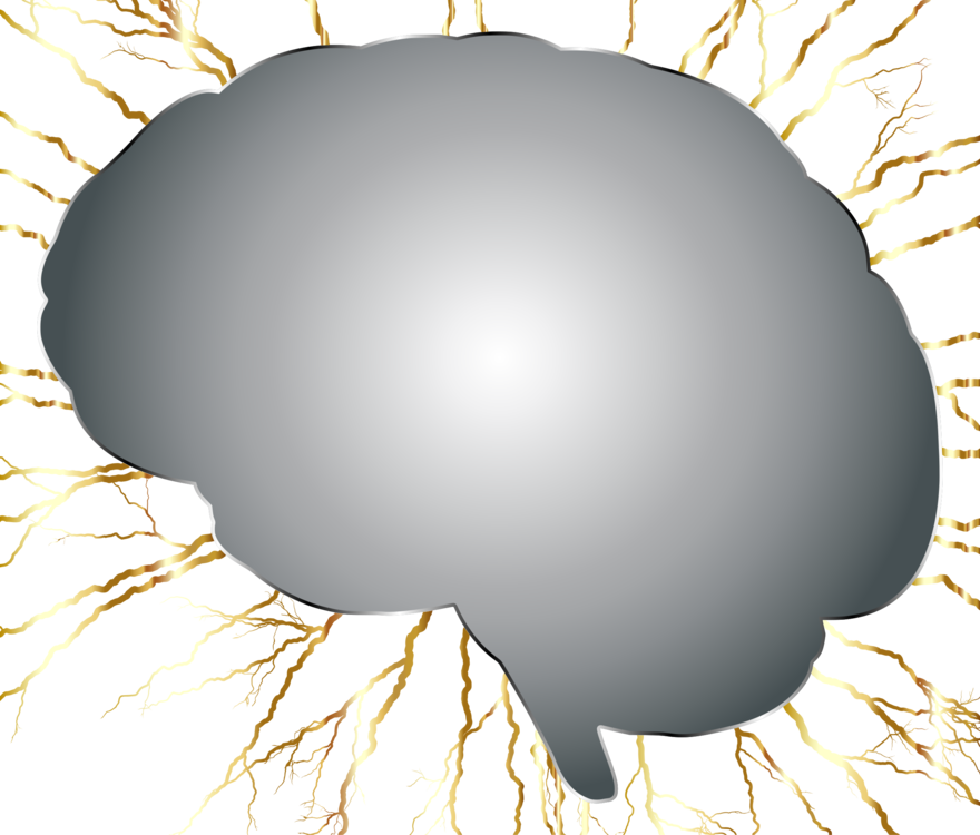 Abstract Brain Concept Art PNG image