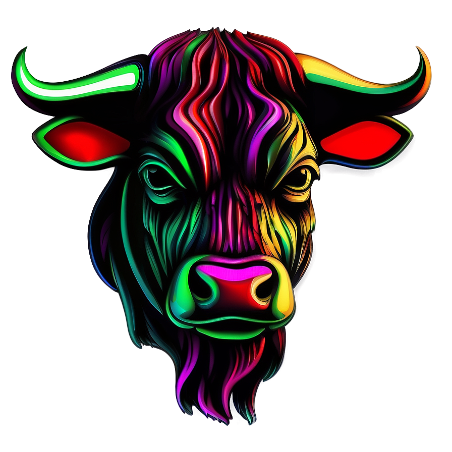 Abstract Bull Art Png 39 PNG image