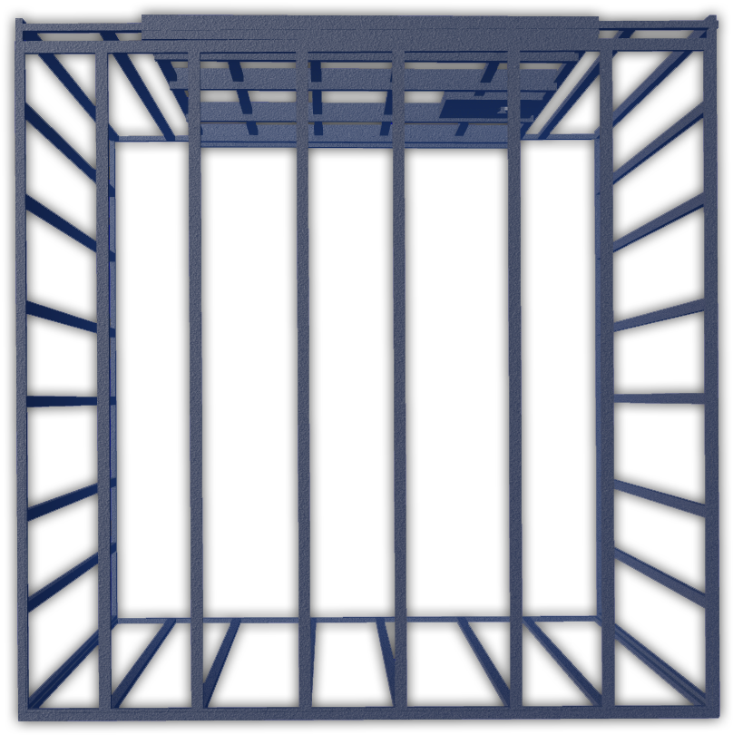 Abstract Cage Design PNG image