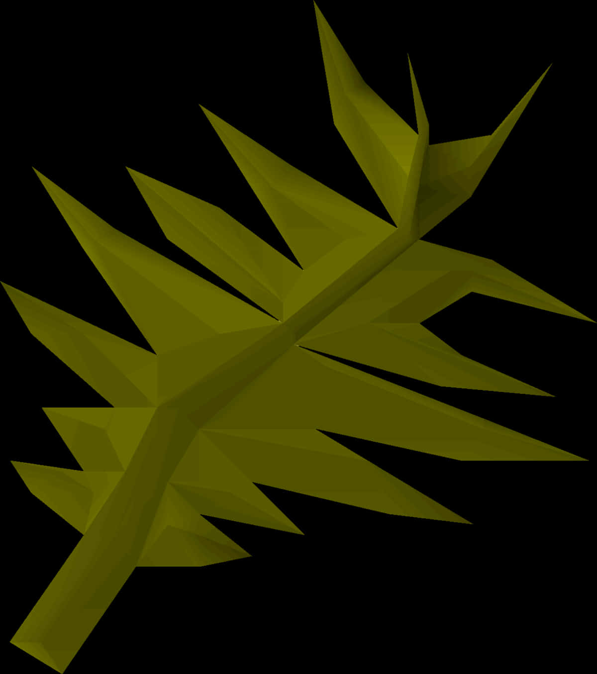 Abstract Cannabis Leaf Graphic PNG image
