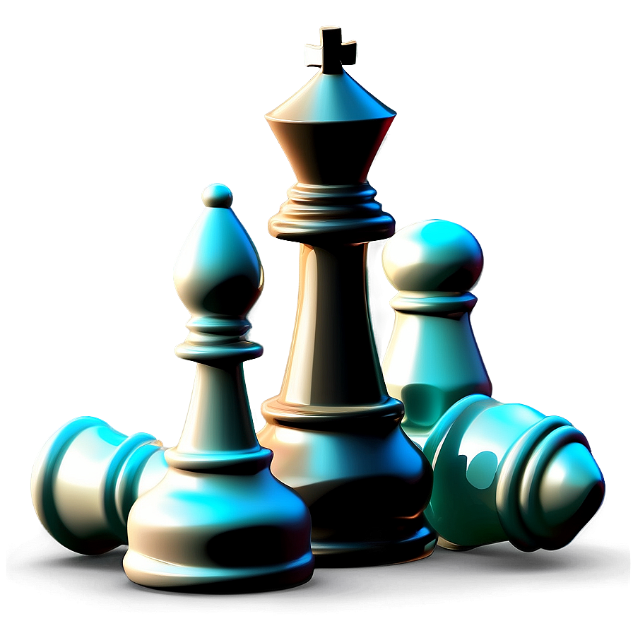 Abstract Chess Pieces Concept Png Xes PNG image