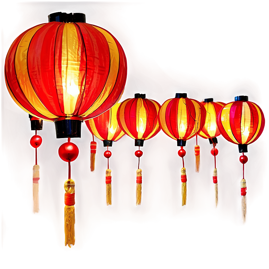 Abstract Chinese Lantern Png 06262024 PNG image