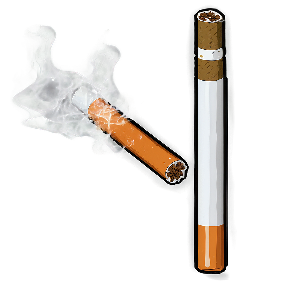 Abstract Cigarette Smoke Png Qxt35 PNG image