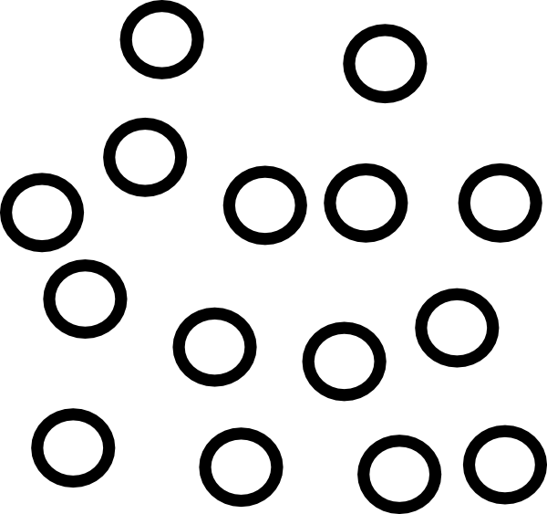 Abstract Circles Pattern PNG image
