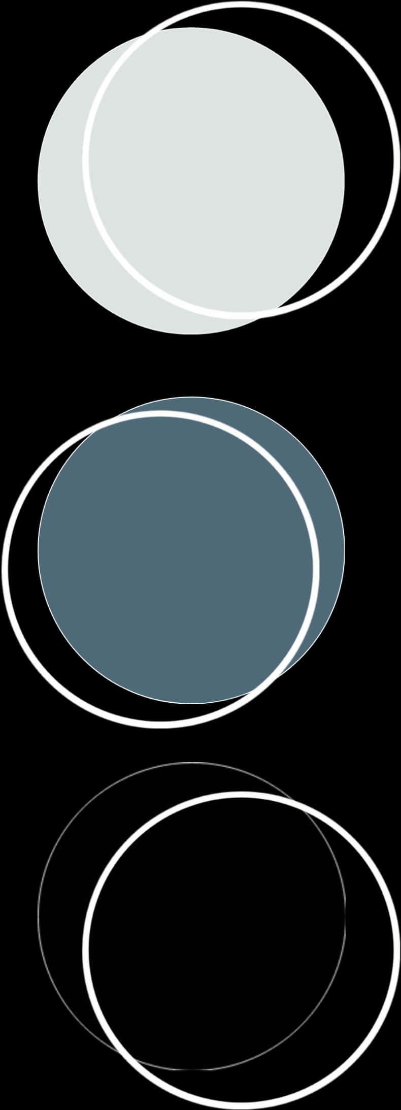 Abstract Circles Vector Art PNG image