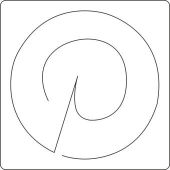 Abstract Circular Design_ Black Background PNG image