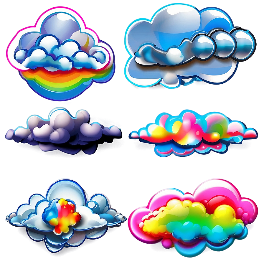 Abstract Cloud Art Png 04302024 PNG image