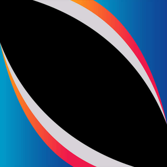 Abstract Color Wave Design PNG image