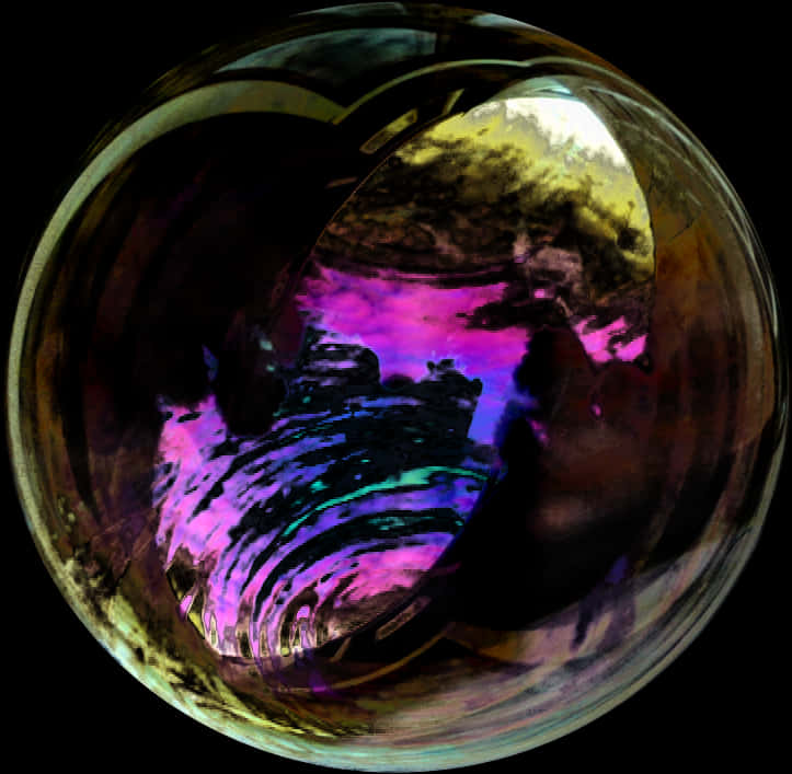 Abstract Colorful Sphere.jpg PNG image