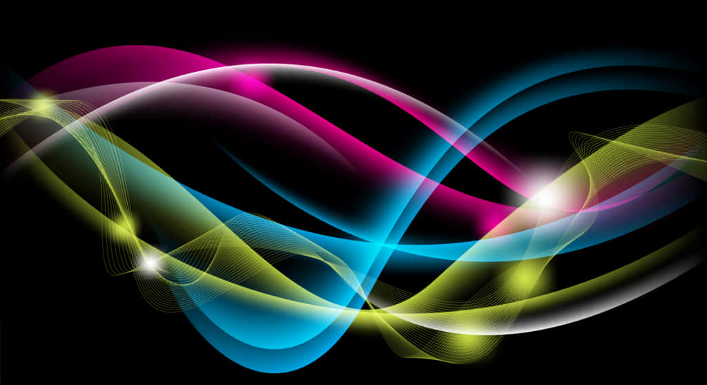 Abstract_ Colorful_ Wave_ Background PNG image