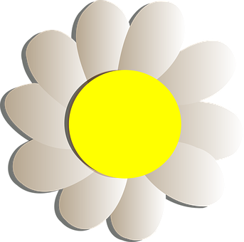 Abstract Daisy Graphic PNG image