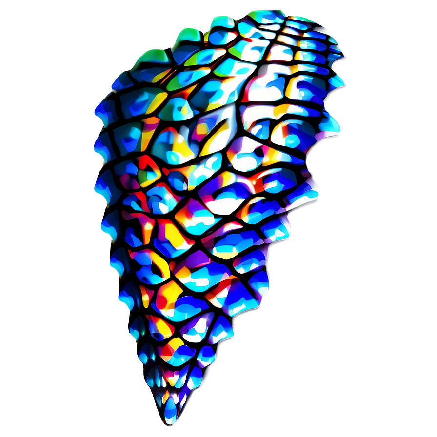 Abstract Dragon Scales Png 06282024 PNG image