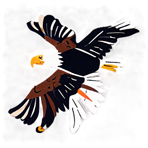 Abstract Eagle Art Png D PNG image